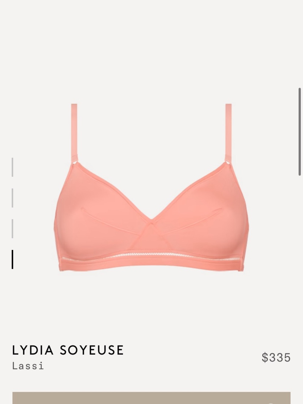 ERES Lydia Soyeuse Bra in Lassi